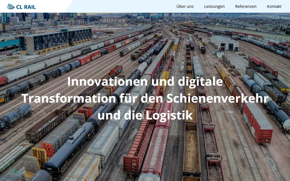 Screenshot von cl-rail.de