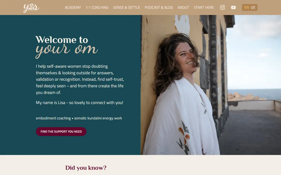 Screenshot von your-om.com